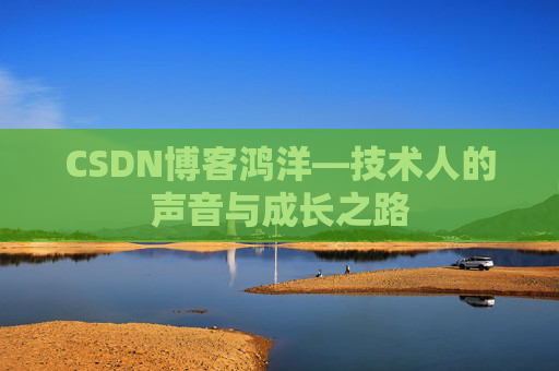 CSDN博客鸿洋—技术人的声音与成长之路